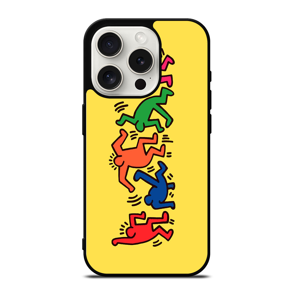 KEITH HARING ARTWORK iPhone 15 Pro Case Cover