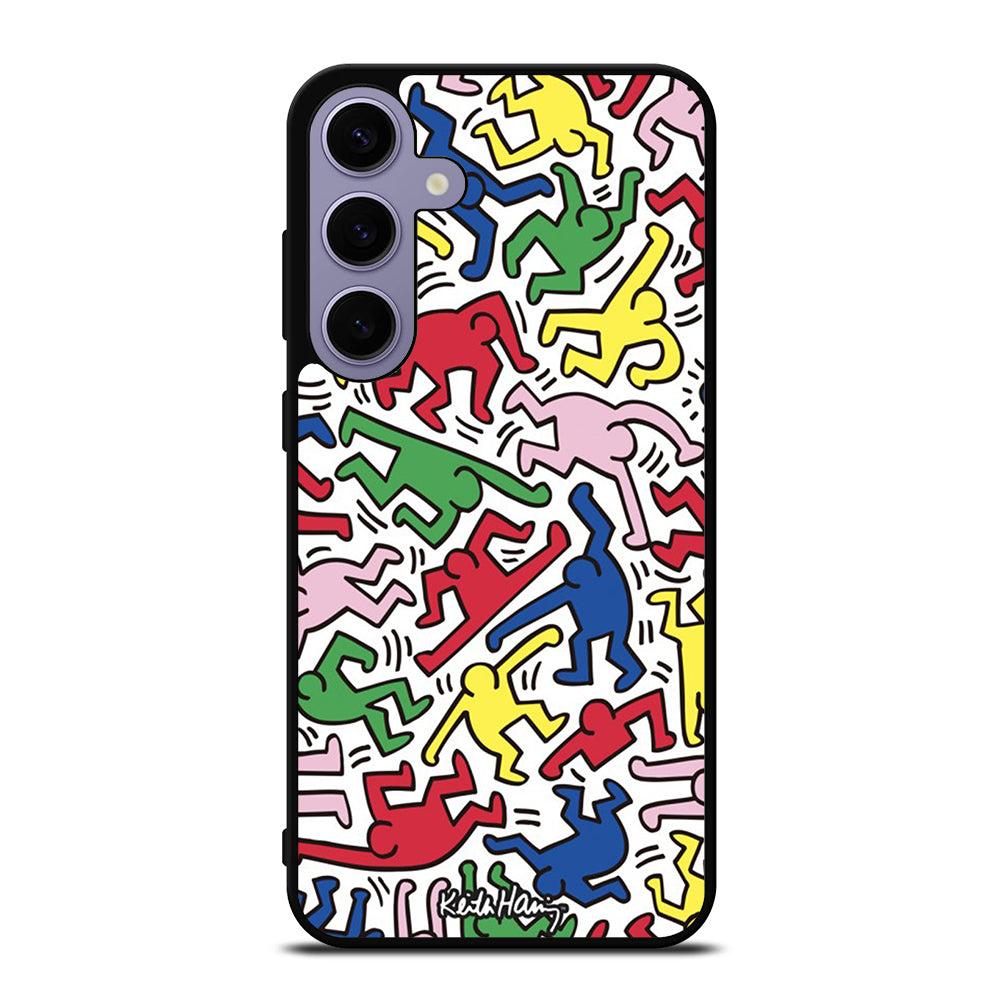 KEITH HARING ART PATTERN Samsung Galaxy S24 Plus Case Cover