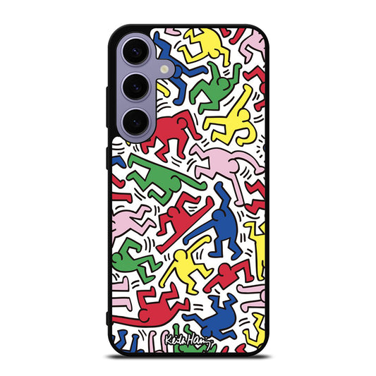 KEITH HARING ART PATTERN Samsung Galaxy S24 Plus Case Cover