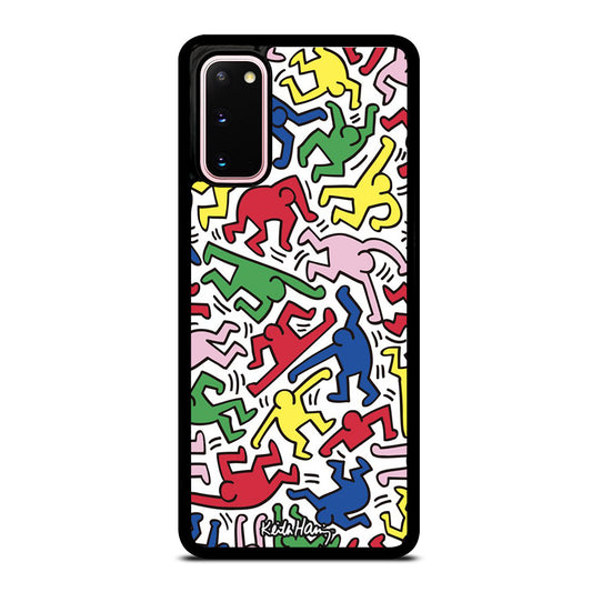KEITH HARING ART PATTERN Samsung Galaxy S20 Case Cover