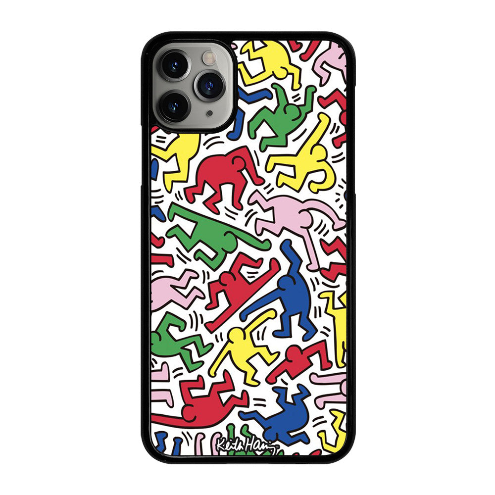 KEITH HARING ART PATTERN iPhone 11 Pro Max Case Cover