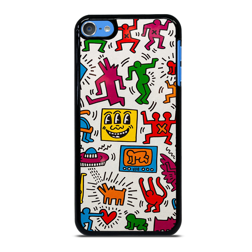 KEITH HARING PATTERN iPod Touch 7 Case Cover