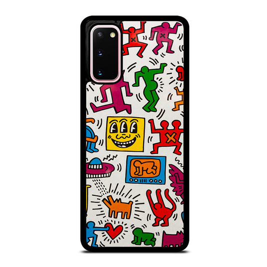 KEITH HARING PATTERN Samsung Galaxy S20 Case Cover