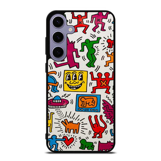 KEITH HARING PATTERN Samsung Galaxy S24 Plus Case Cover