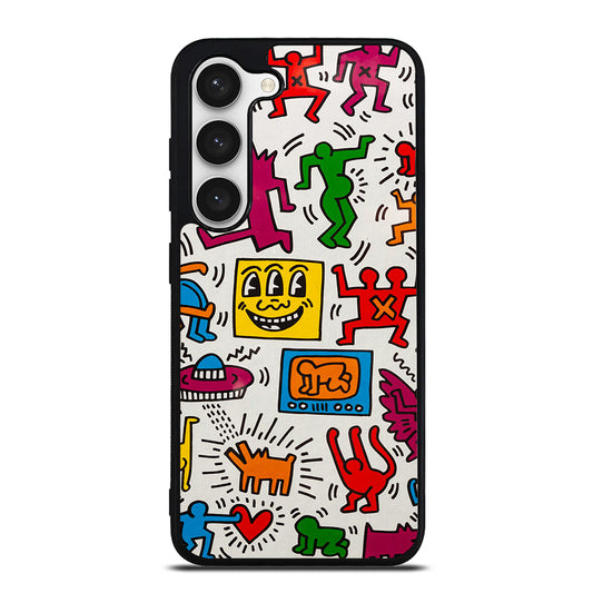KEITH HARING PATTERN Samsung Galaxy S23 Case Cover