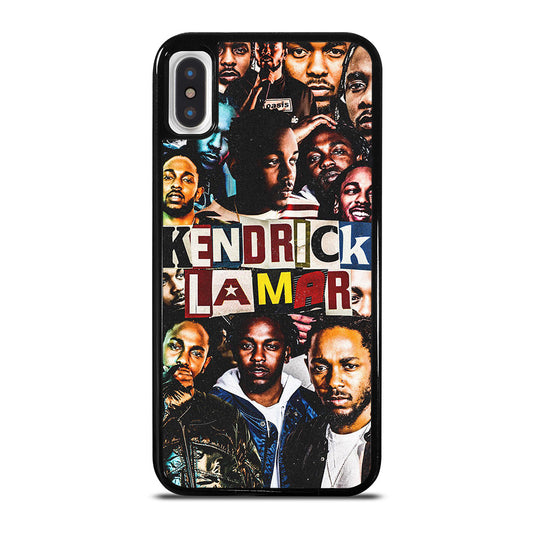 KENDRICK LAMAR COLLAGE iPhone X / XS Case Cover