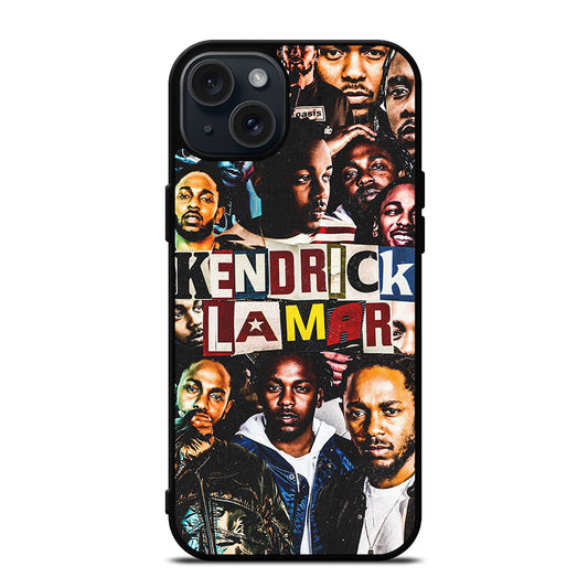 KENDRICK LAMAR COLLAGE iPhone 15 Plus Case Cover