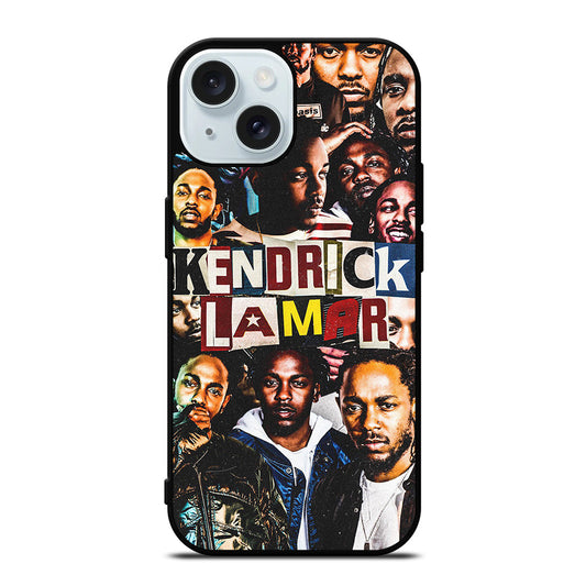 KENDRICK LAMAR COLLAGE iPhone 15 Case Cover