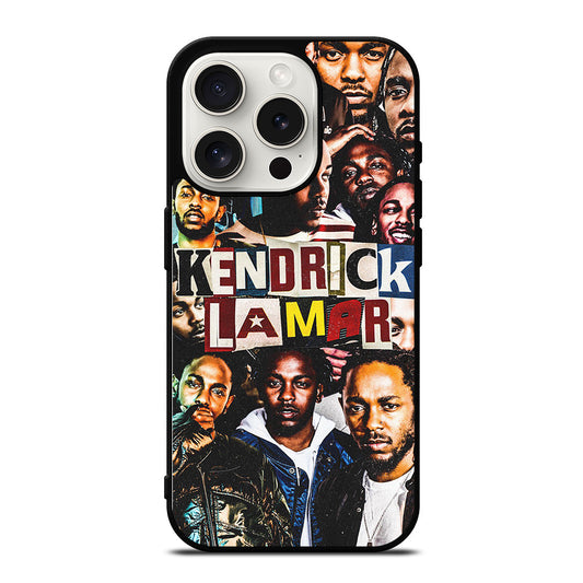 KENDRICK LAMAR COLLAGE iPhone 15 Pro Case Cover