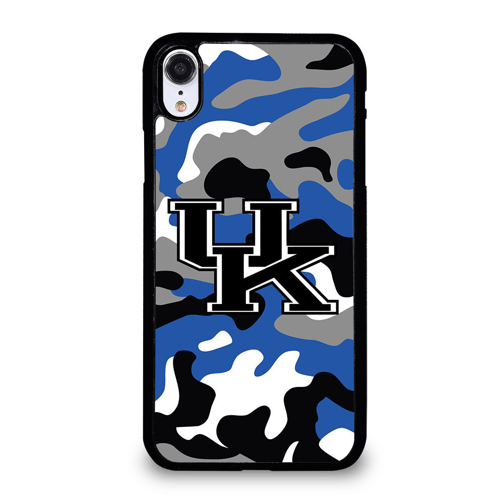 KENTUCKY WILDCATS CAMO LOGO iPhone XR Case Cover