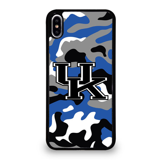 KENTUCKY WILDCATS CAMO LOGO iPhone XS Max Case Cover