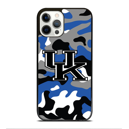 KENTUCKY WILDCATS CAMO LOGO iPhone 12 Pro Case Cover