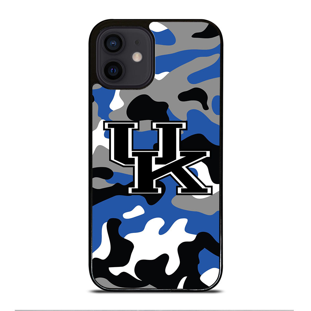 KENTUCKY WILDCATS CAMO LOGO iPhone 12 Mini Case Cover