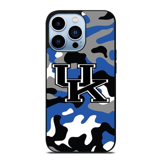 KENTUCKY WILDCATS CAMO LOGO iPhone 13 Pro Max Case Cover
