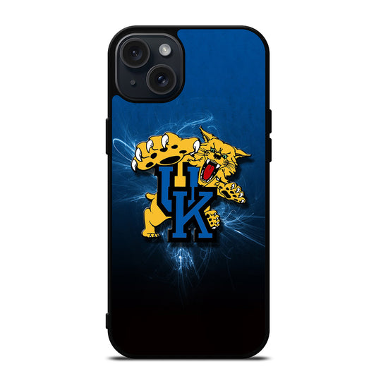 KENTUCKY WILDCATS TIGER LOGO iPhone 15 Plus Case Cover