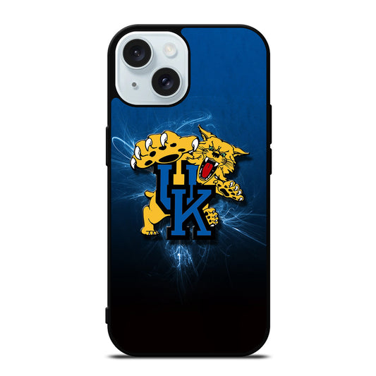 KENTUCKY WILDCATS TIGER LOGO iPhone 15 Case Cover