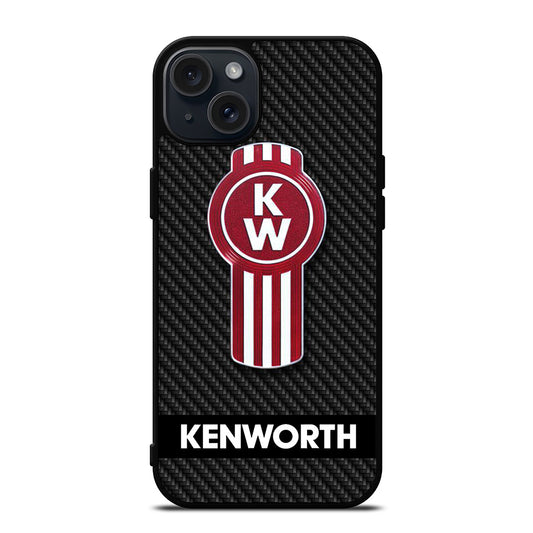 KENWORTH TRUCK CARBON LOGO iPhone 15 Plus Case Cover
