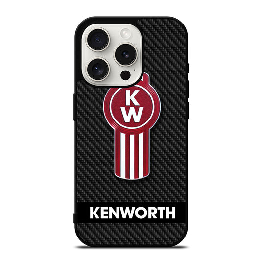 KENWORTH TRUCK CARBON LOGO iPhone 15 Pro Case Cover