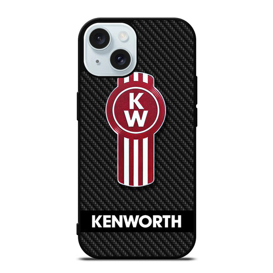 KENWORTH TRUCK CARBON LOGO iPhone 15 Case Cover