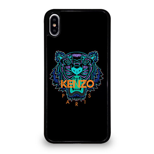 KENZO PARIS TIGER LOGO iPhone XS Max Case Cover