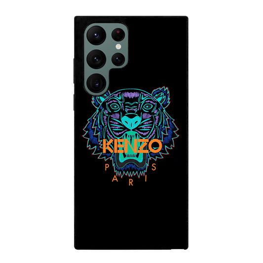 KENZO PARIS TIGER LOGO Samsung Galaxy S22 Ultra Case Cover