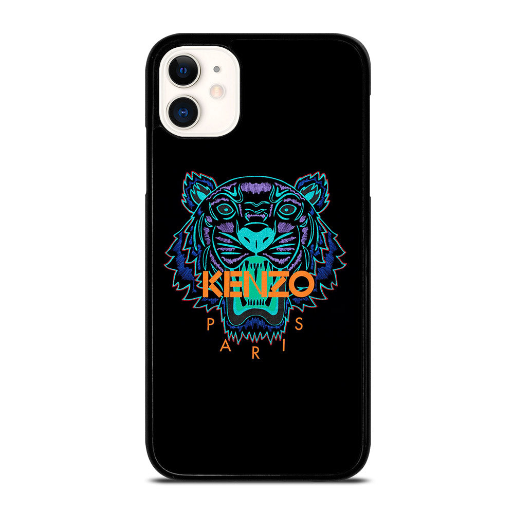 KENZO PARIS TIGER LOGO iPhone 11 Case Cover
