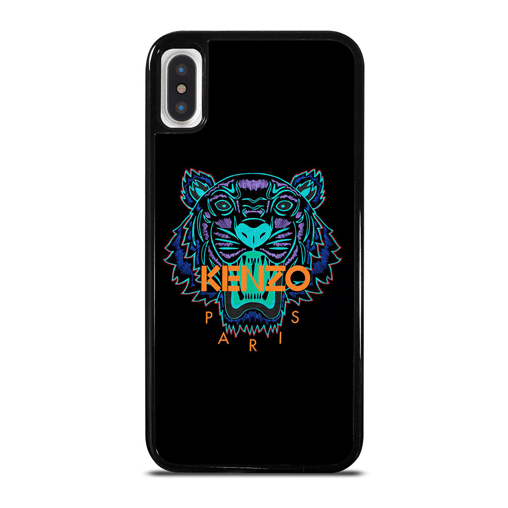 KENZO PARIS TIGER LOGO iPhone X / XS Case Cover