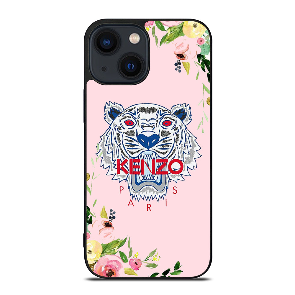 KENZO PARIS FLORAL 2 iPhone 14 Plus Case Cover