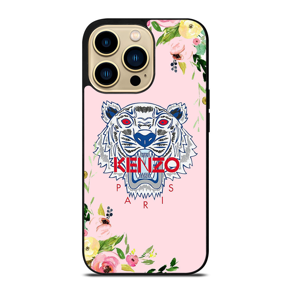 KENZO PARIS FLORAL 2 iPhone 14 Pro Max Case Cover
