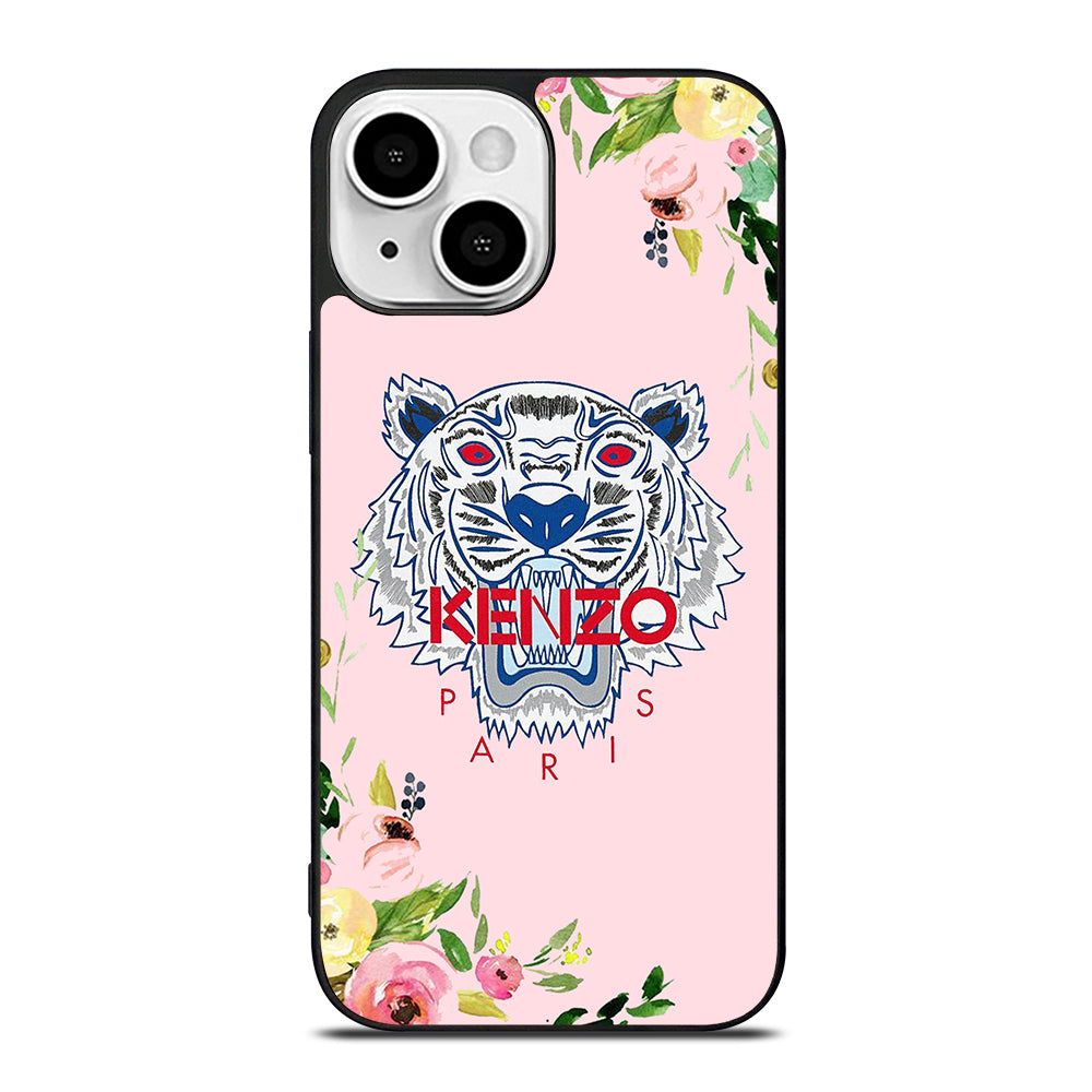 KENZO PARIS FLORAL 2 iPhone 13 Mini Case Cover