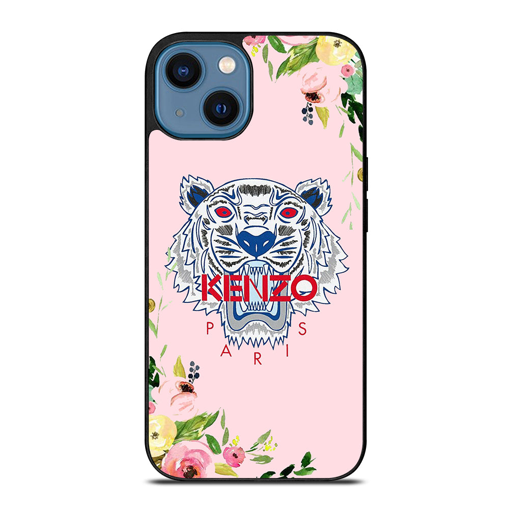 KENZO PARIS FLORAL 2 iPhone 14 Case Cover