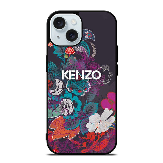 KENZO PARIS FLORAL iPhone 15 Case Cover