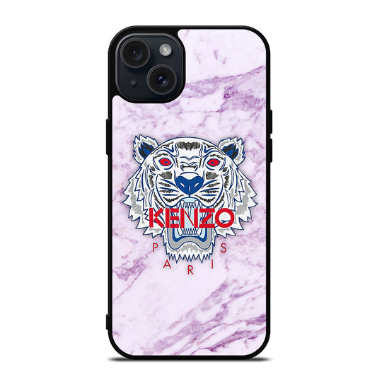KENZO PARIS PURPLE iPhone 15 Plus Case Cover