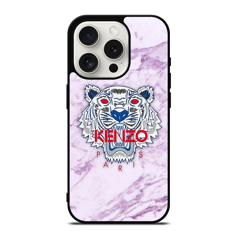KENZO PARIS PURPLE iPhone 15 Pro Case Cover