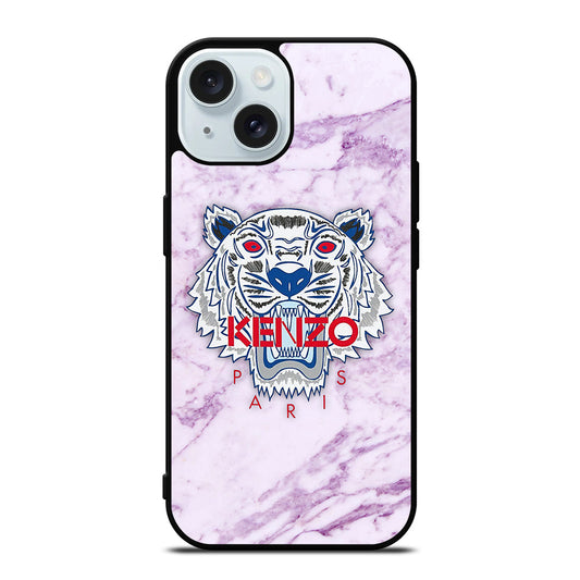 KENZO PARIS PURPLE iPhone 15 Case Cover