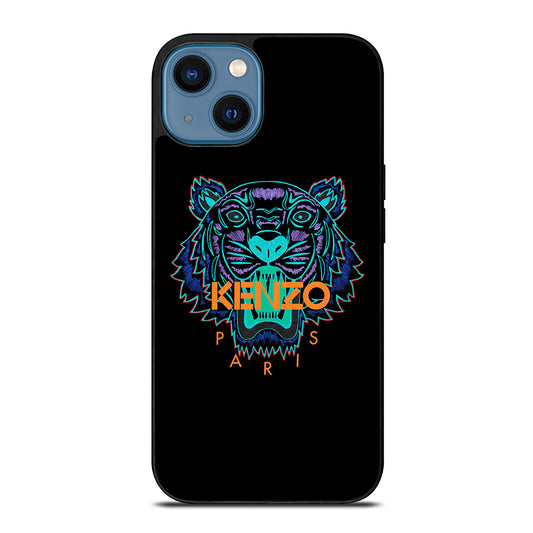 KENZO PARIS TIGER LOGO iPhone 14 Case Cover