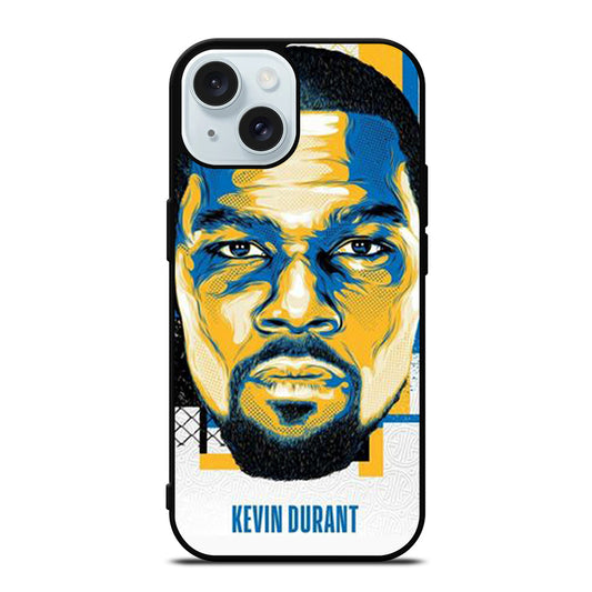 KEVIN DURANT FACE iPhone 15 Case Cover