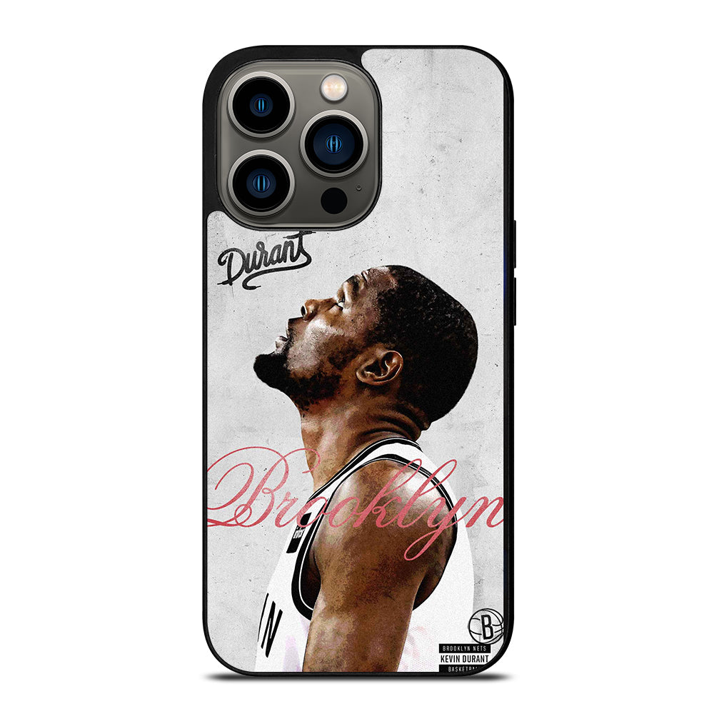 KEVIN DURANT NBA BROOKLYN NETS iPhone 13 Pro Case Cover