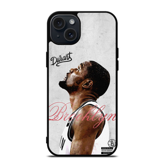 KEVIN DURANT NBA BROOKLYN NETS iPhone 15 Plus Case Cover