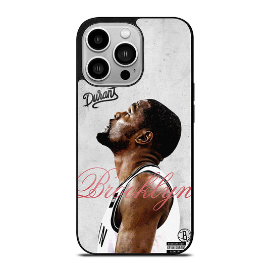KEVIN DURANT NBA BROOKLYN NETS iPhone 14 Pro Case Cover