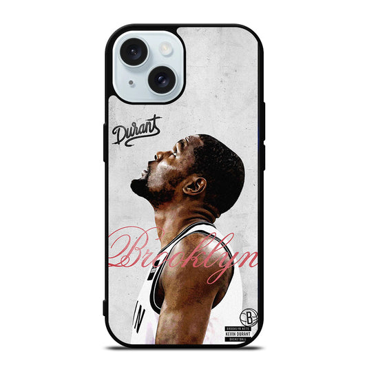 KEVIN DURANT NBA BROOKLYN NETS iPhone 15 Case Cover