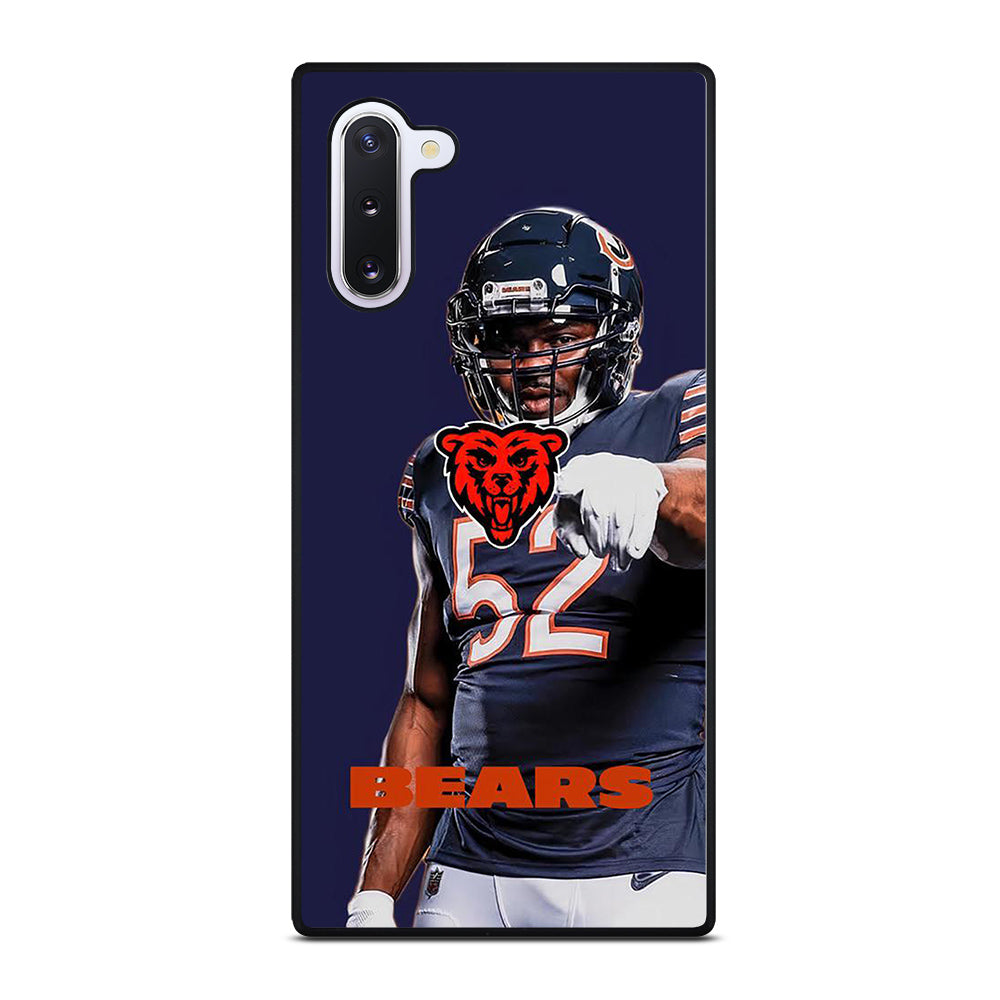 KHALIL MACK 52 BEARS Samsung Galaxy Note 10 Case Cover