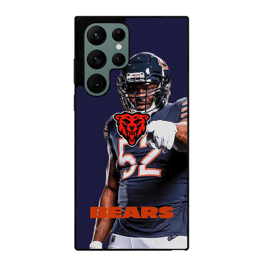 KHALIL MACK 52 BEARS Samsung Galaxy S22 Ultra Case Cover