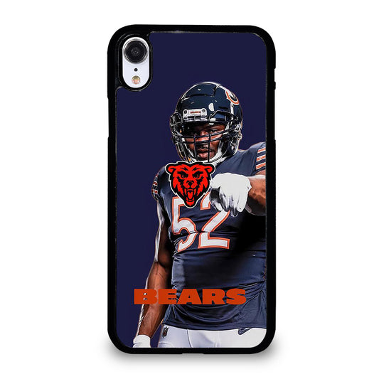 KHALIL MACK 52 BEARS iPhone XR Case Cover