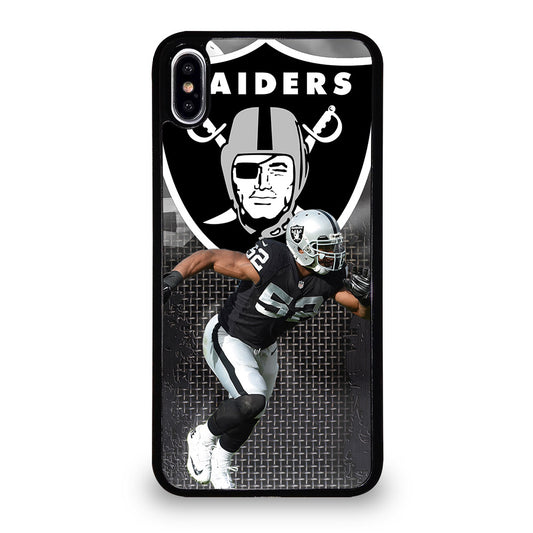 KHALIL MACK FOOTBALL PLAYER iPhone XS Max Case Cover