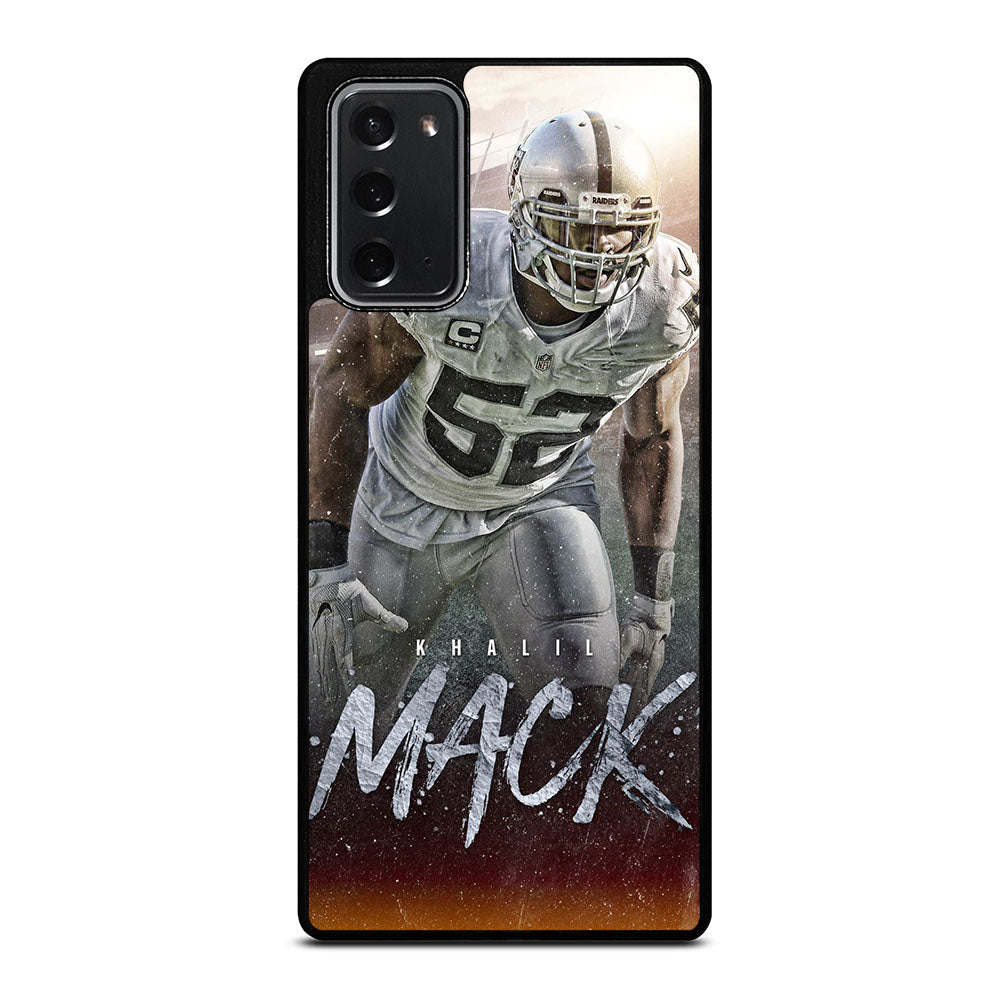 KHALIL MACK THE BEARS ART Samsung Galaxy Note 20 Case Cover