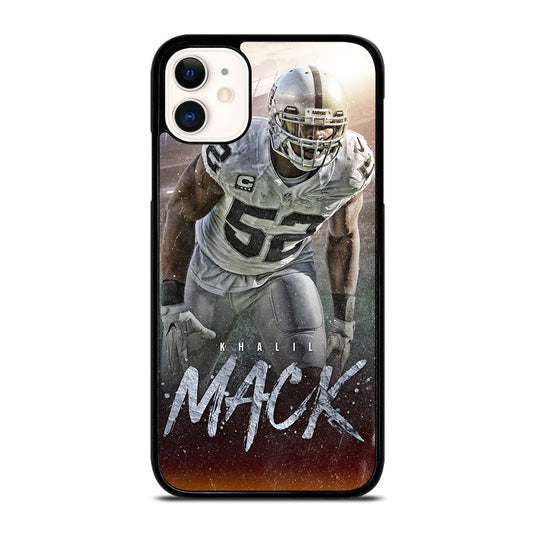 KHALIL MACK THE BEARS ART iPhone 11 Case Cover