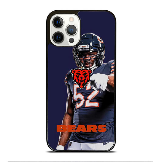 KHALIL MACK 52 BEARS iPhone 12 Pro Case Cover