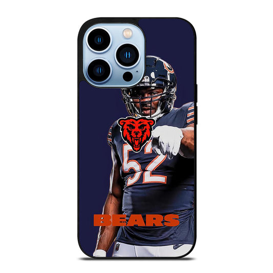KHALIL MACK 52 BEARS iPhone 13 Pro Max Case Cover