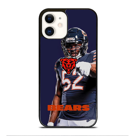 KHALIL MACK 52 BEARS iPhone 12 Case Cover